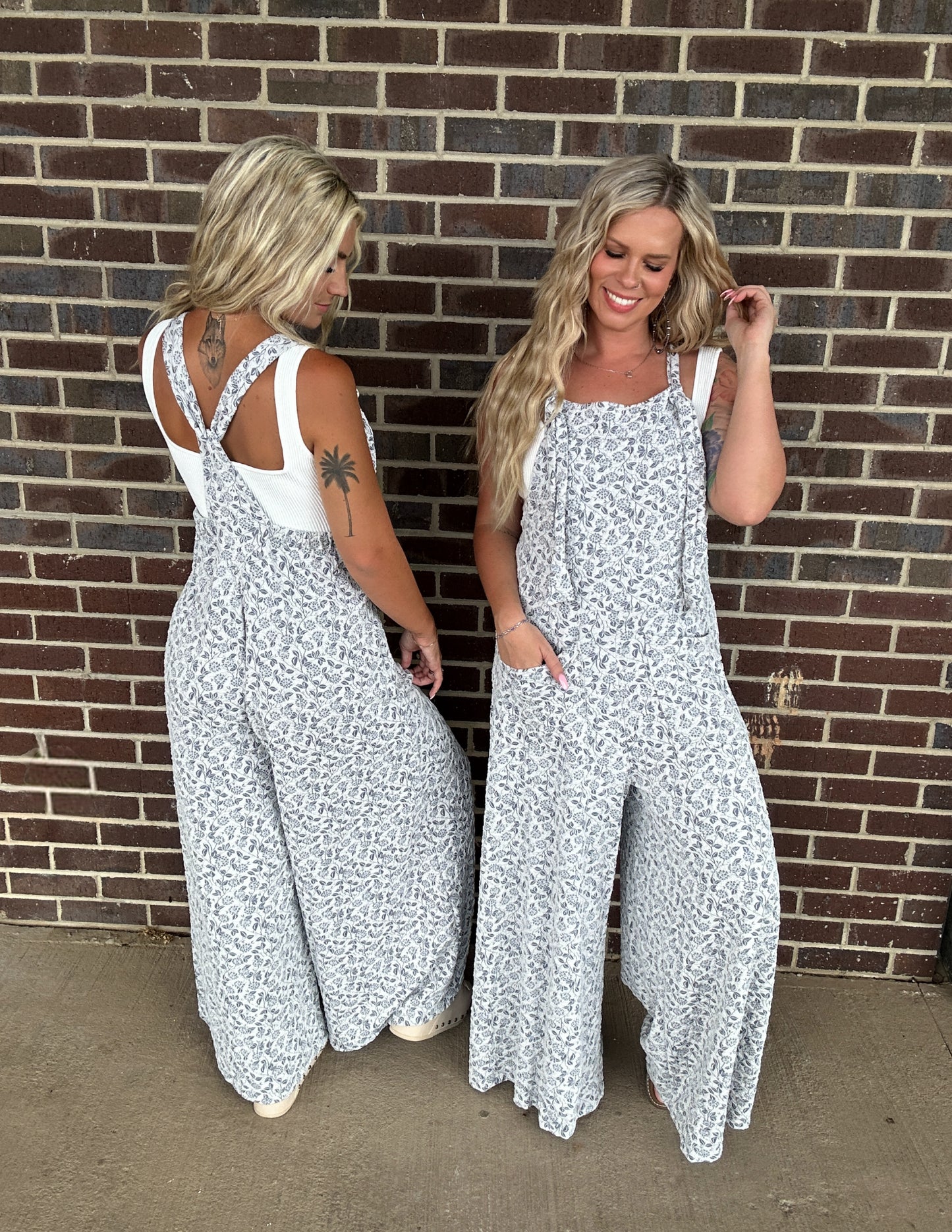 Field of florals jumpsuit