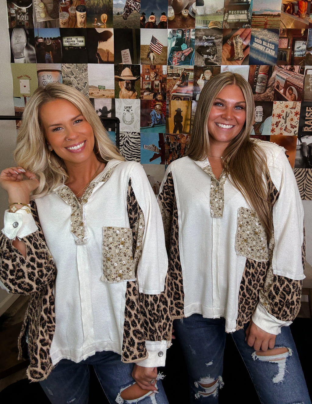 The Leopard Patchwork Pullover