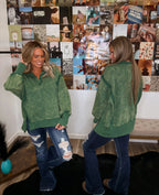 The Brooks Acid Wash Henley