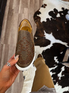 The Vanna Slip On- Chocolate