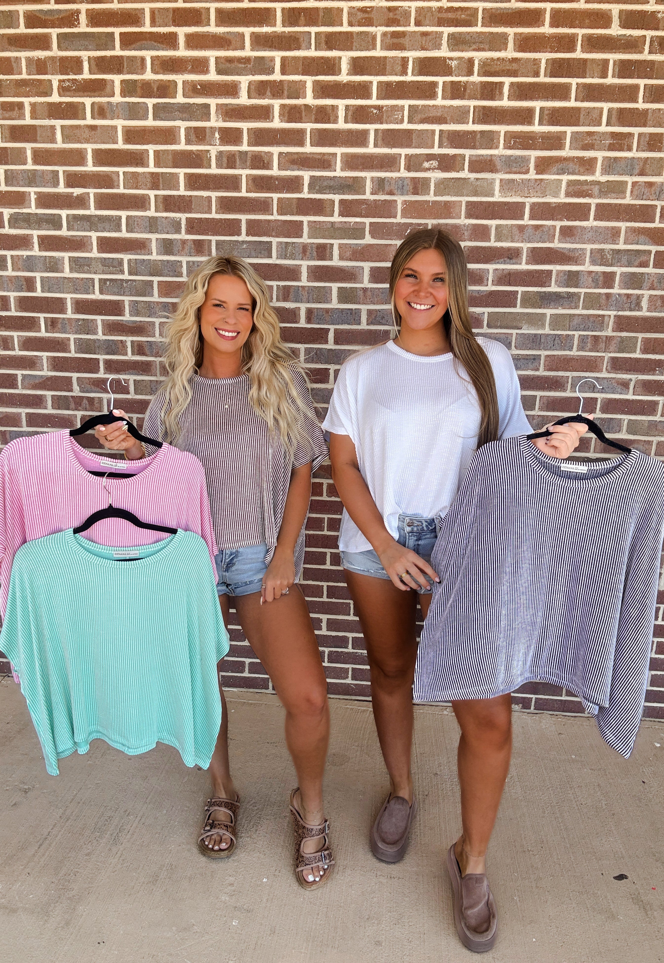 The Malibu Ribbed Tops
