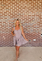 The Picnic Romper- Brown