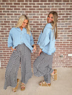 The Copper Creek Gingham Pants