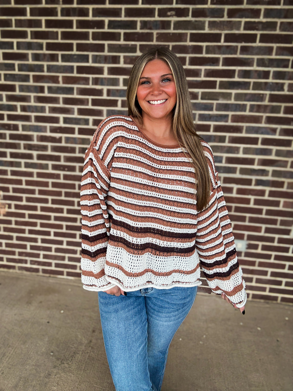 The Kelsey Sweater- Mocha