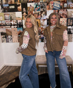 Keep Me Warm Quilted Vest
