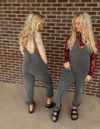 Casanova Jumpsuit- Ash Black