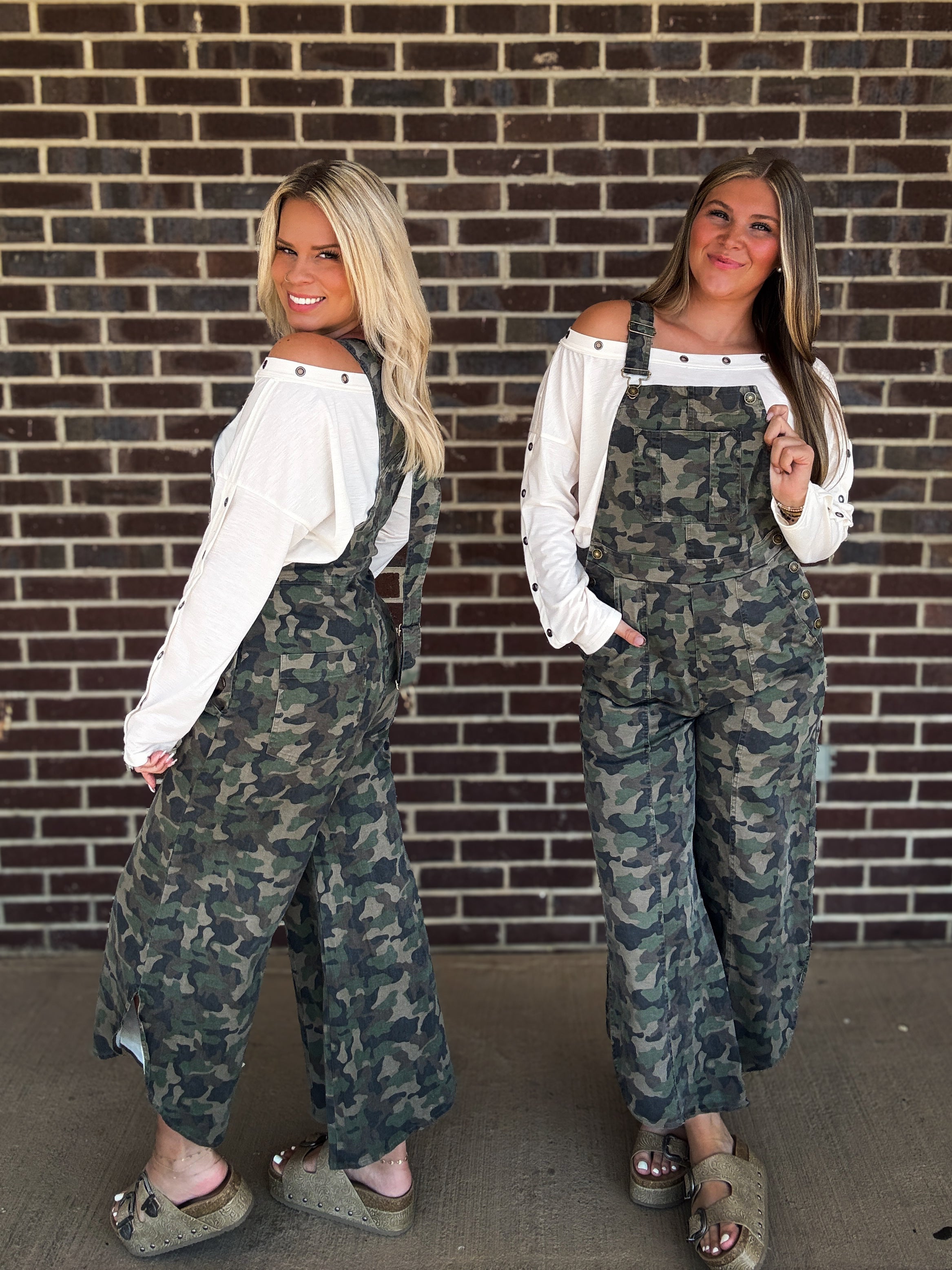 The Scout Camo Overalls