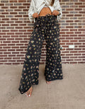 The Daisy Floral Wide Leg Pants