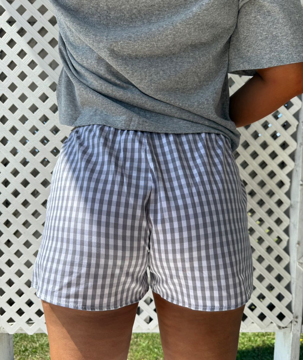 The Clover Gingham Boxer Shorts