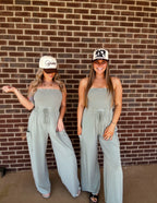 Forevermore Jumpsuit- Sage