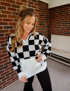 The lex checkered Pullover