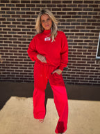 The Girlie Mockneck- Red