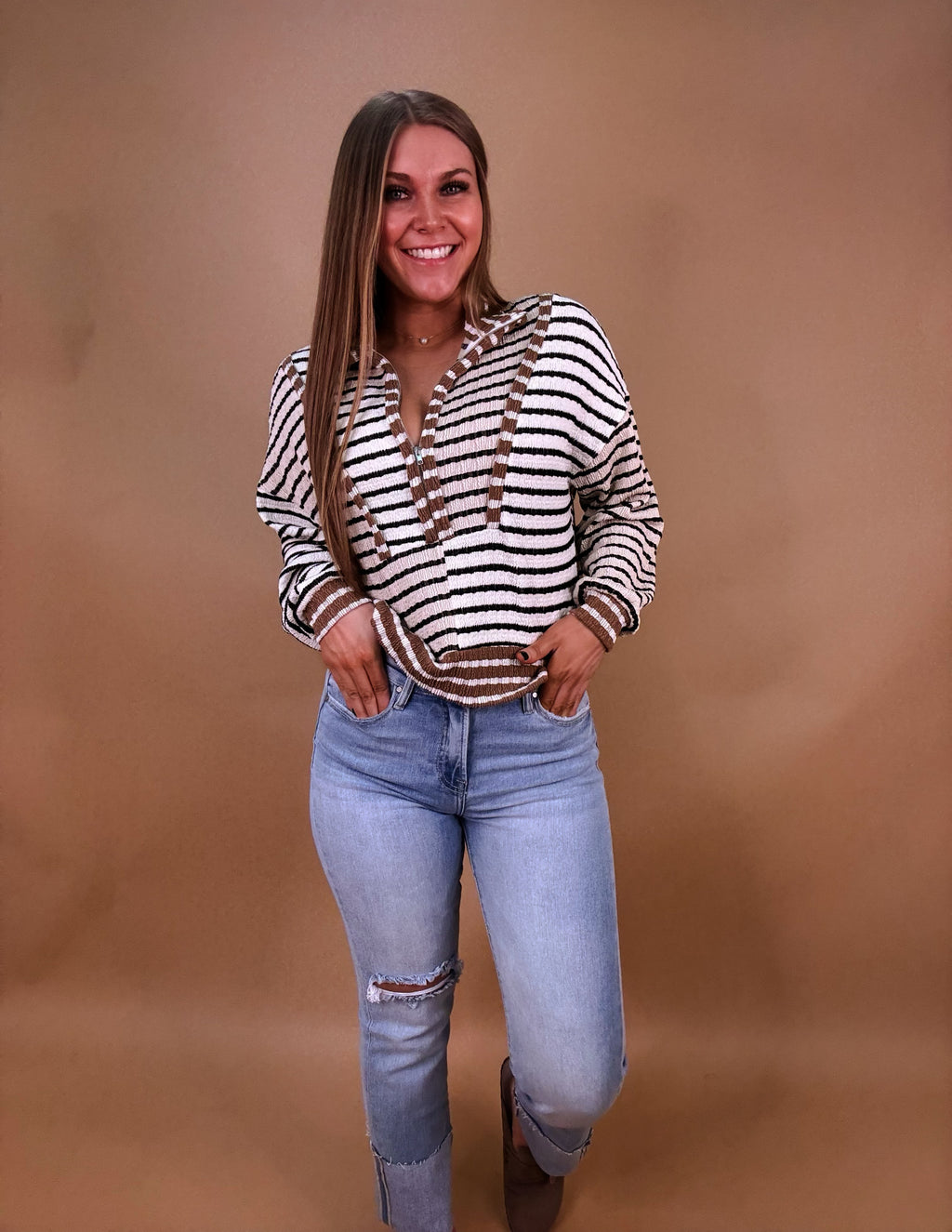 Darlin Half zip top