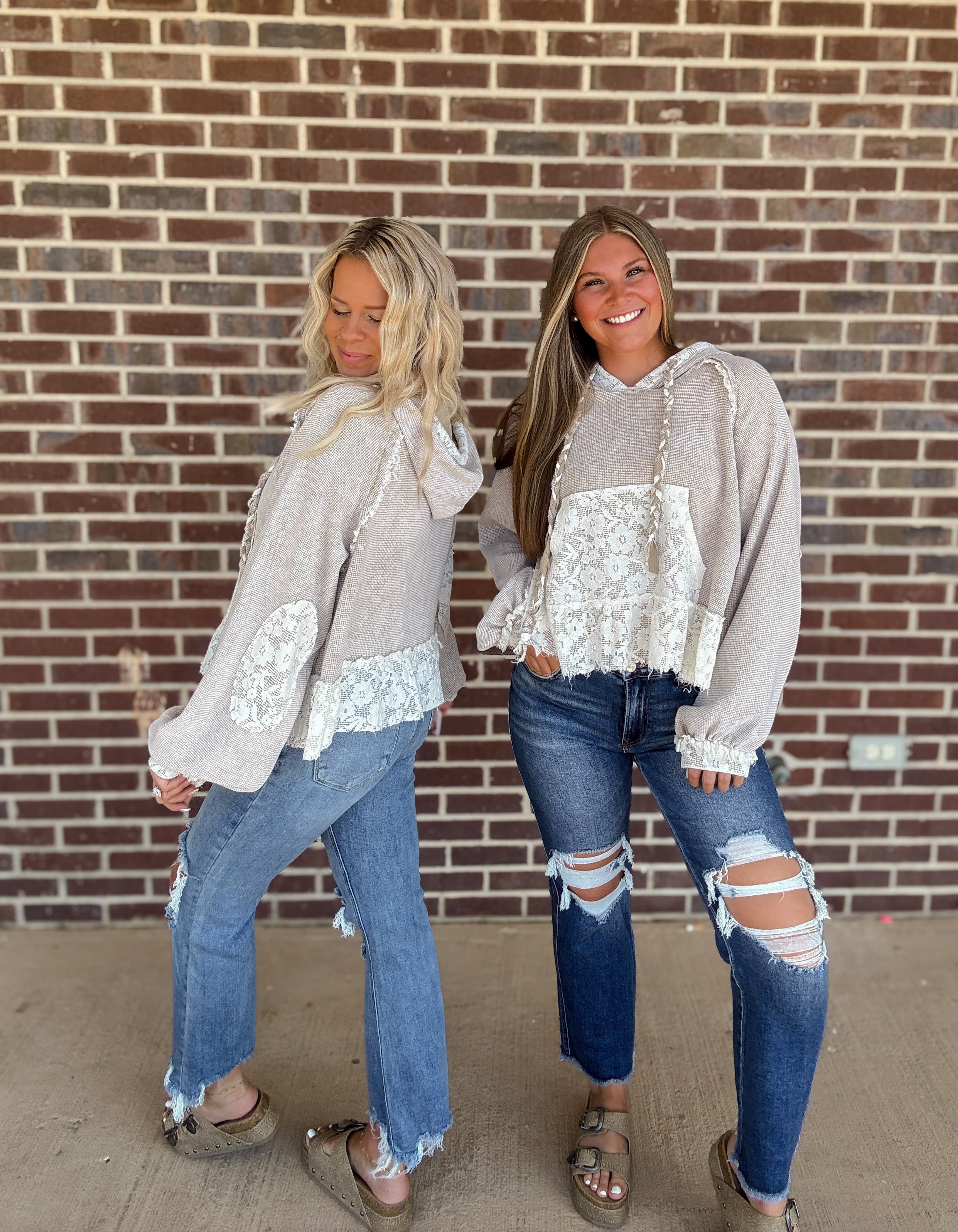 The Sunnie Lace Hoodie