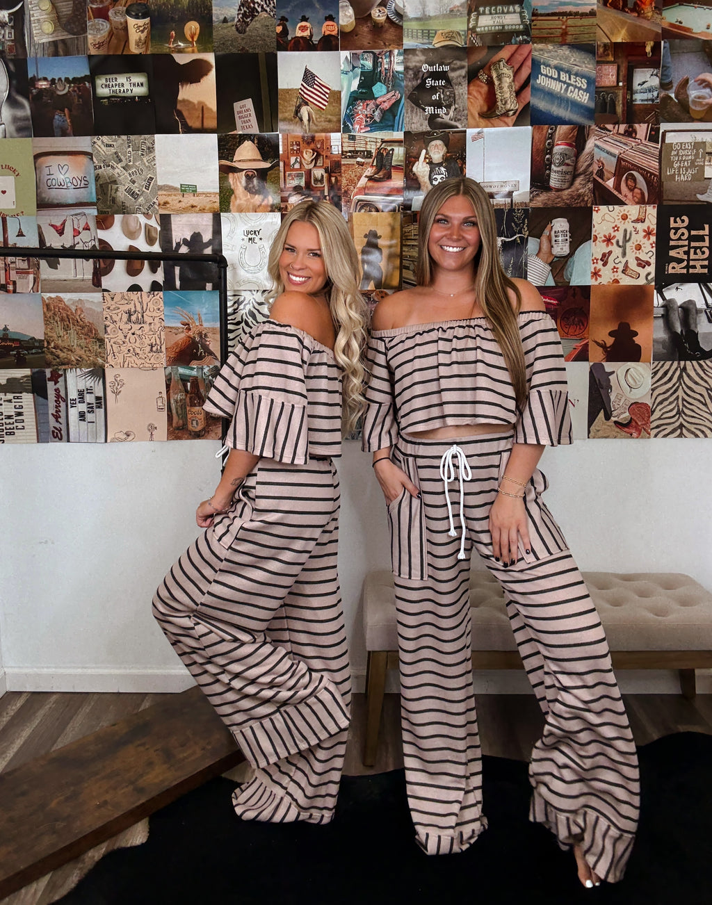 The Riles Stripe Set