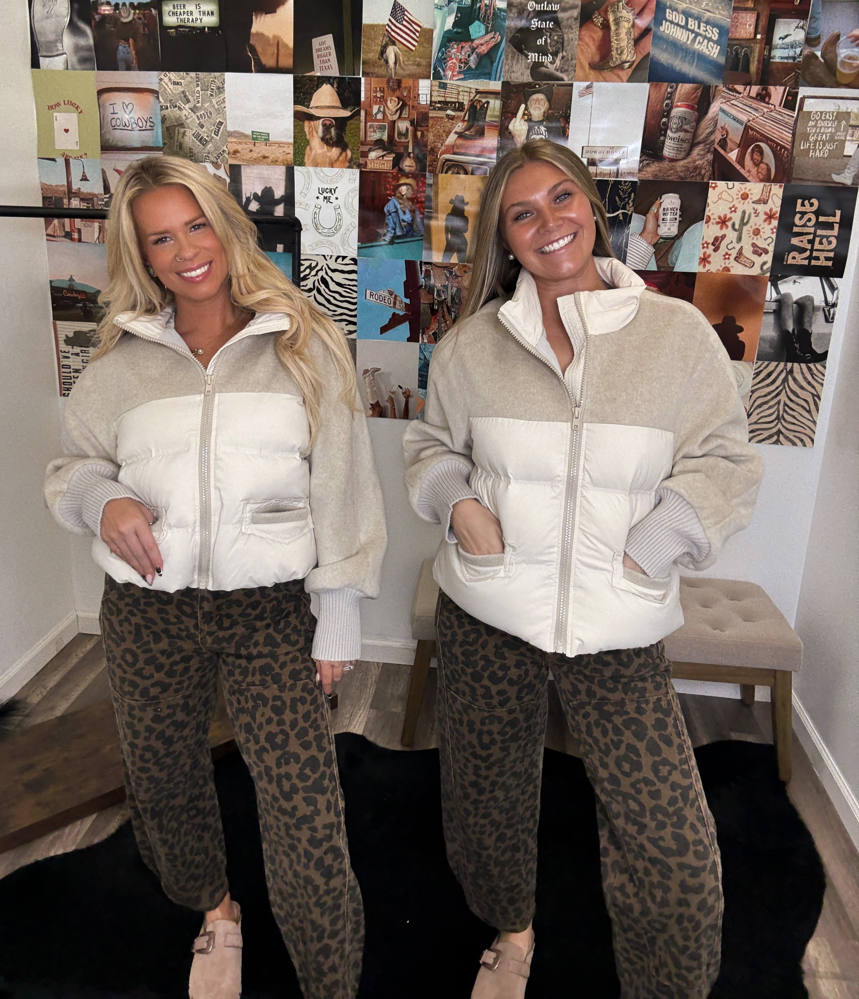 Make A Toast Puffer Jacket