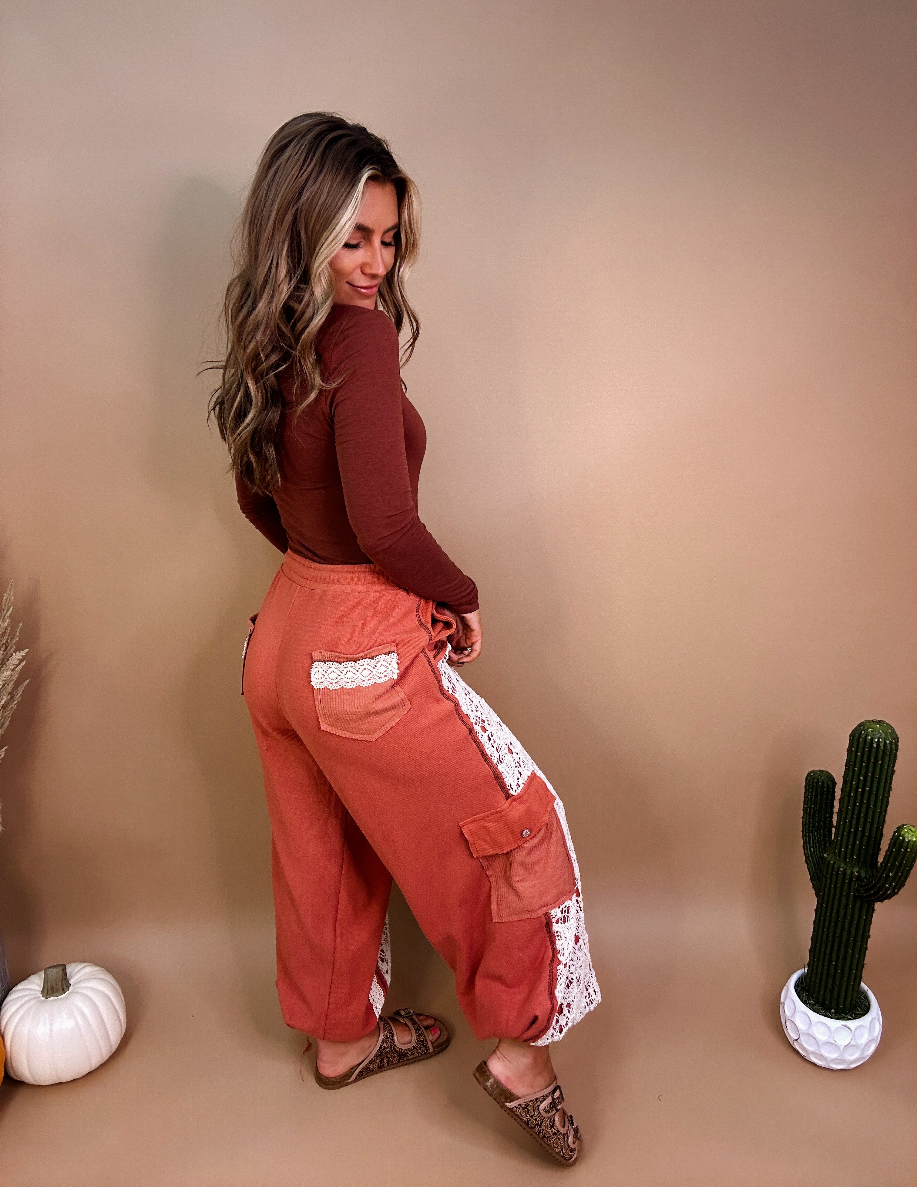 The Sienna Crochet Joggers