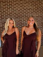 The Salem Deep Brown Dress