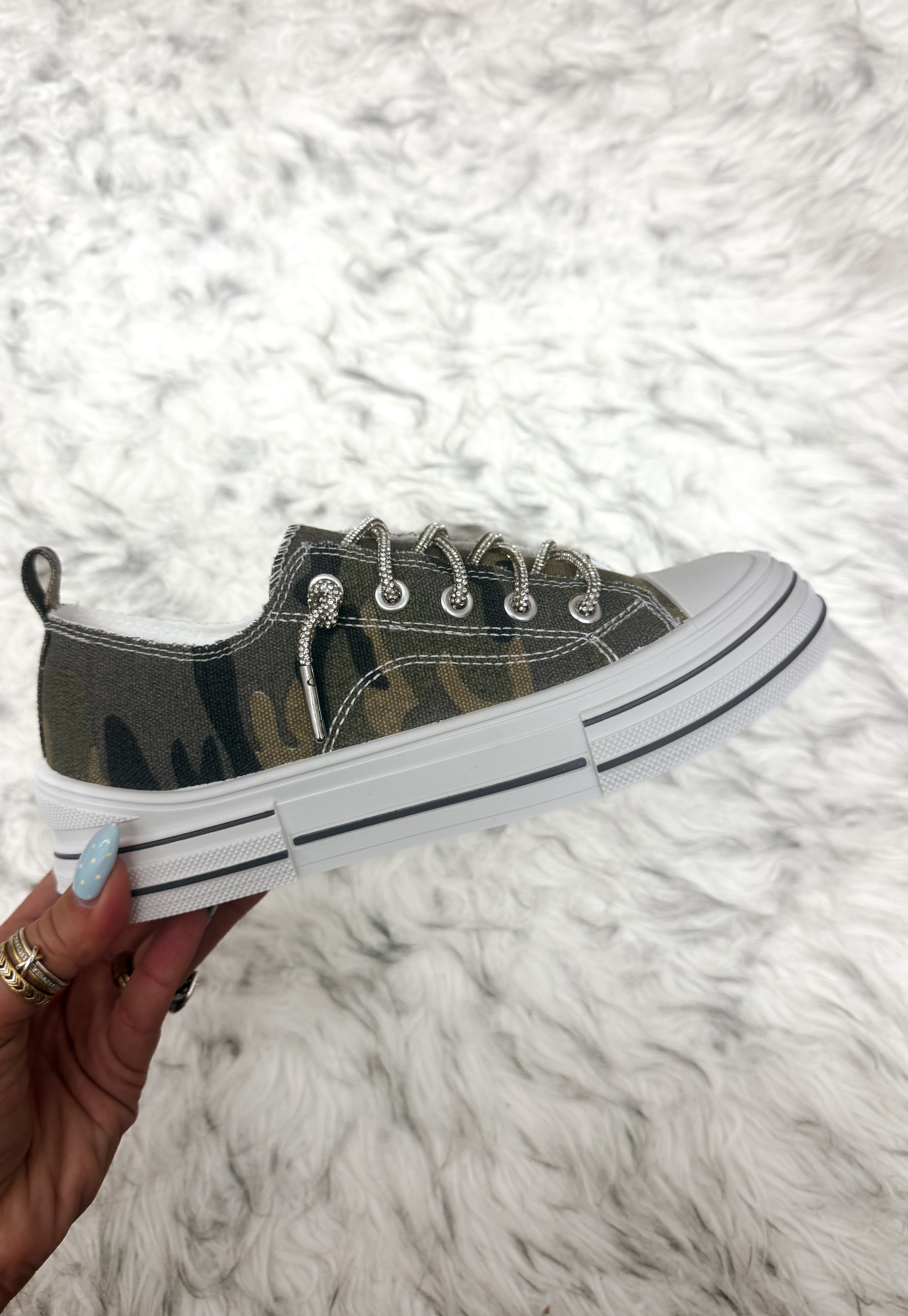 Wild Women Sneakers- Camo