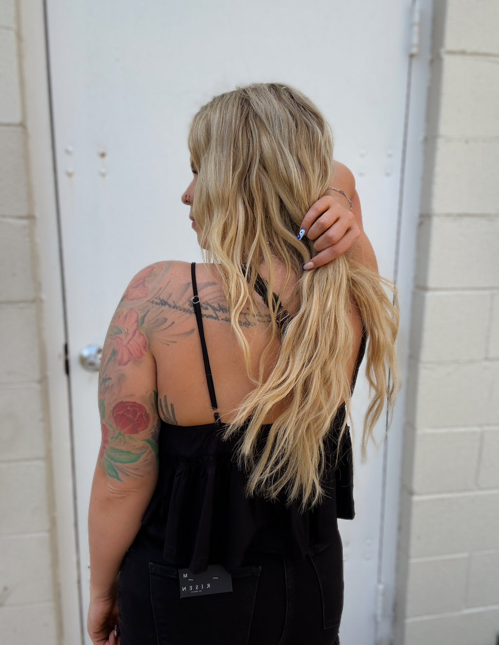 Sweetheart tank- Black