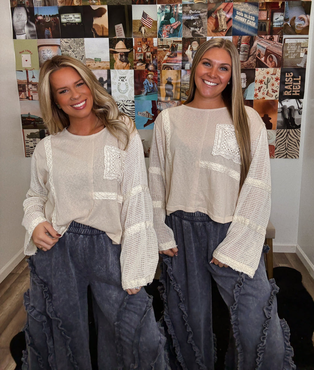The Small Town Crochet Top