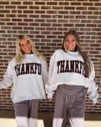 Thankful Embroidered Mockneck