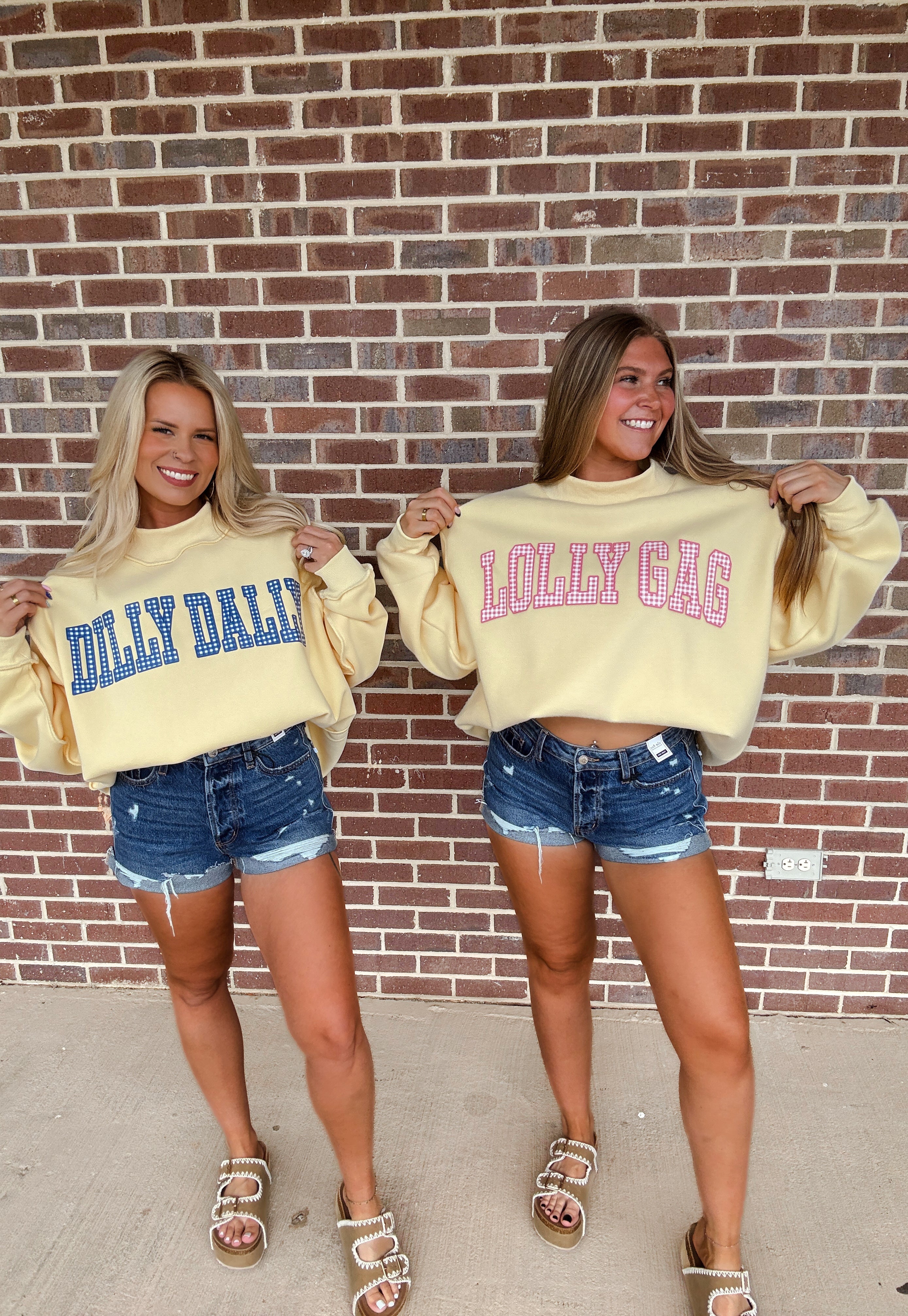Dilly Dally Reversible Mockneck