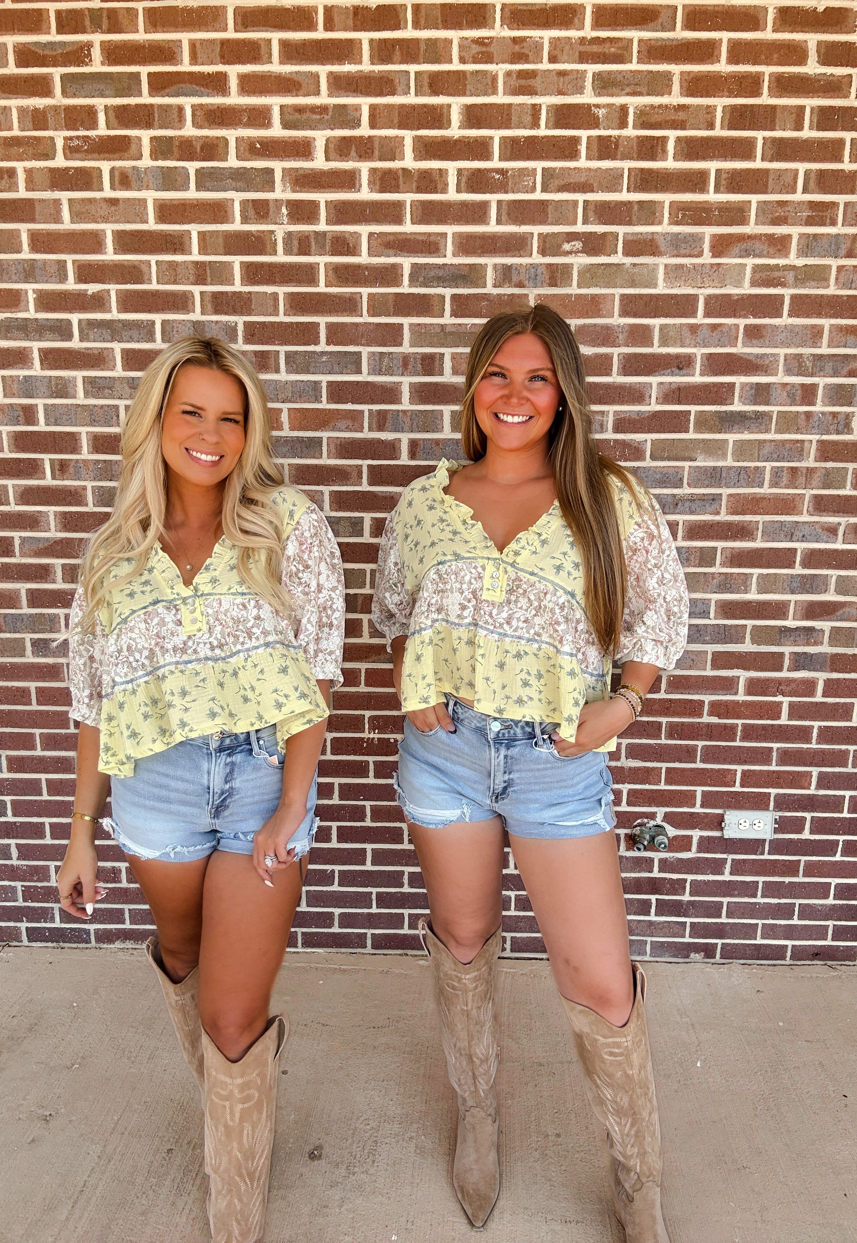 The Ditsy Floral Top