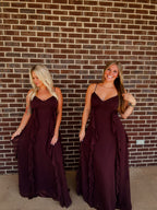 The Salem Deep Brown Dress