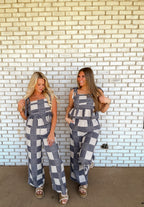 The Navy Gingham Bottoms