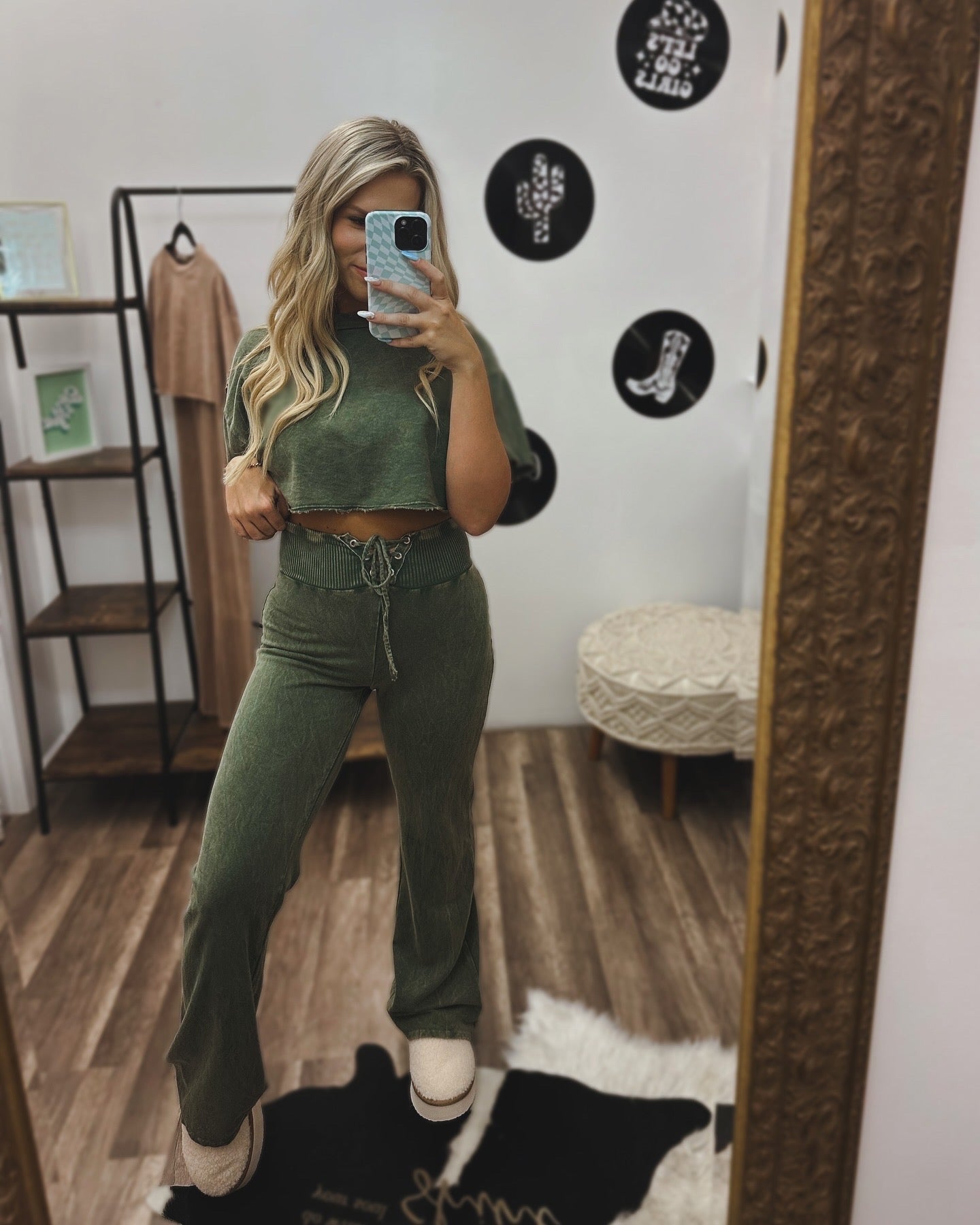 Just a girl set- Olive