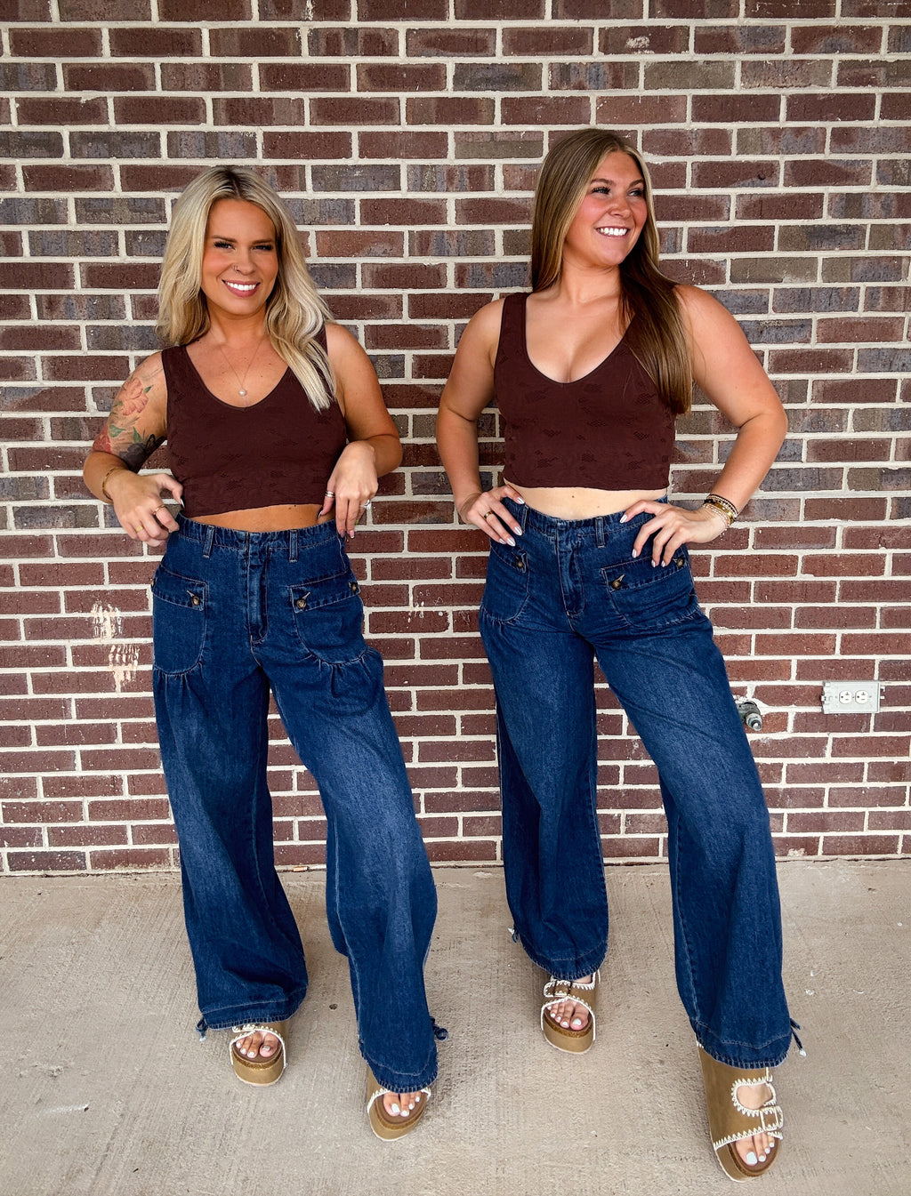 The Aspen Balloon Denim Pants