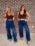 The Aspen Balloon Denim Pants