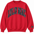 The Mossy Camo Pullover- Red