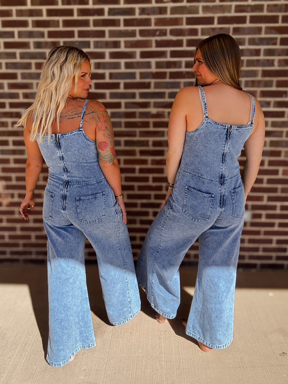 The Goldie Denim Jumpsuit