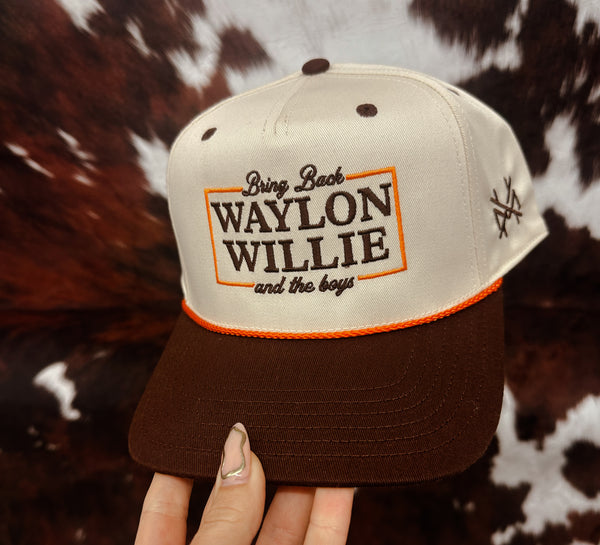 Bring Back Waylon Willie and the Boys Hat