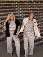 The Scarlett Stripe Set