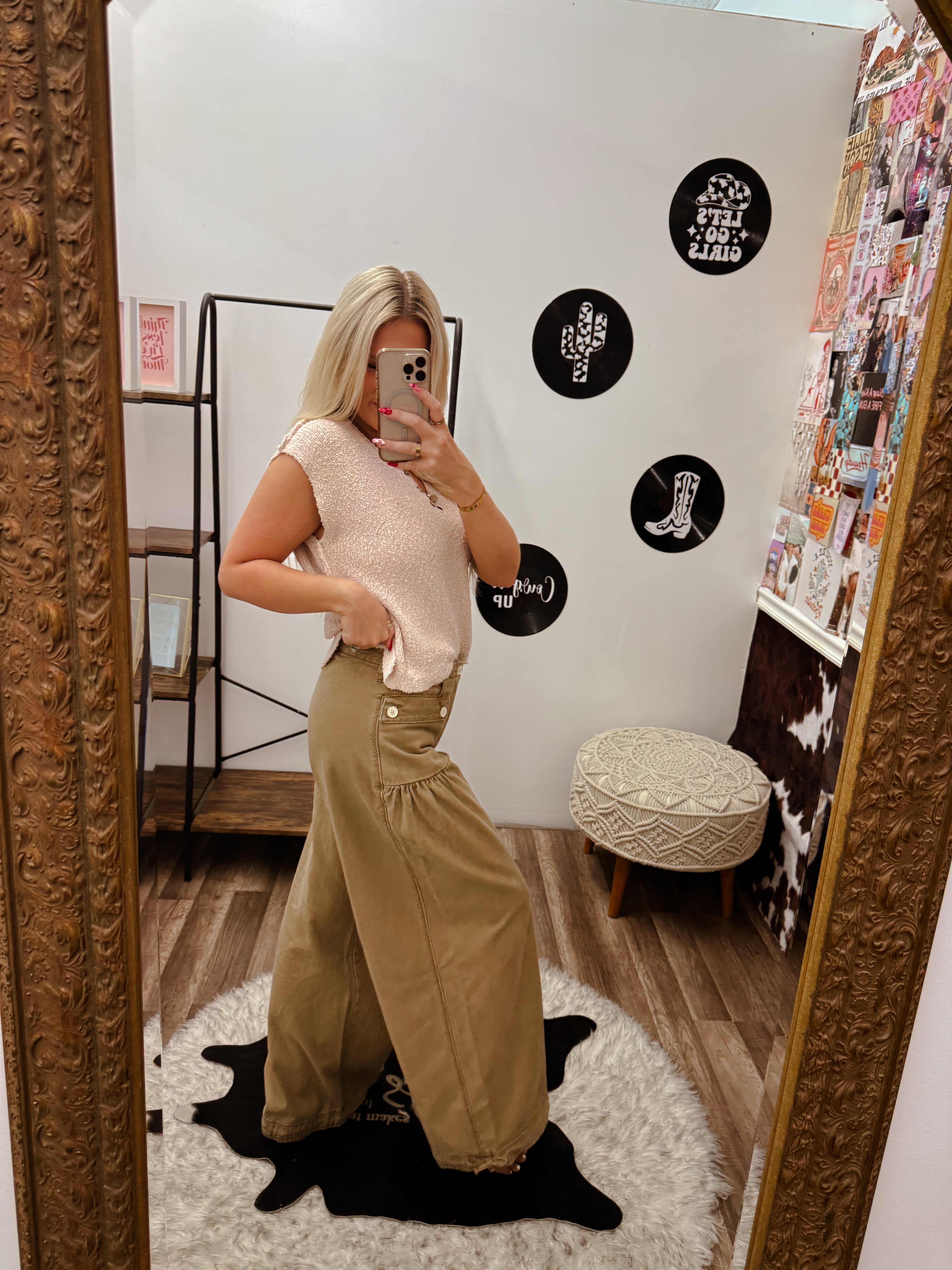 Vintage Wash Balloon Pants