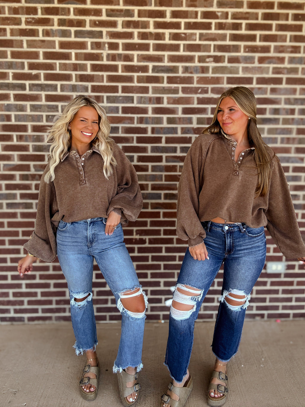 The Ellie pullover- Mocha