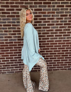 Southern bell sleeve top