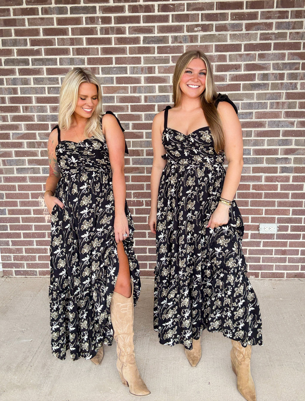Golden Hour Floral Dress