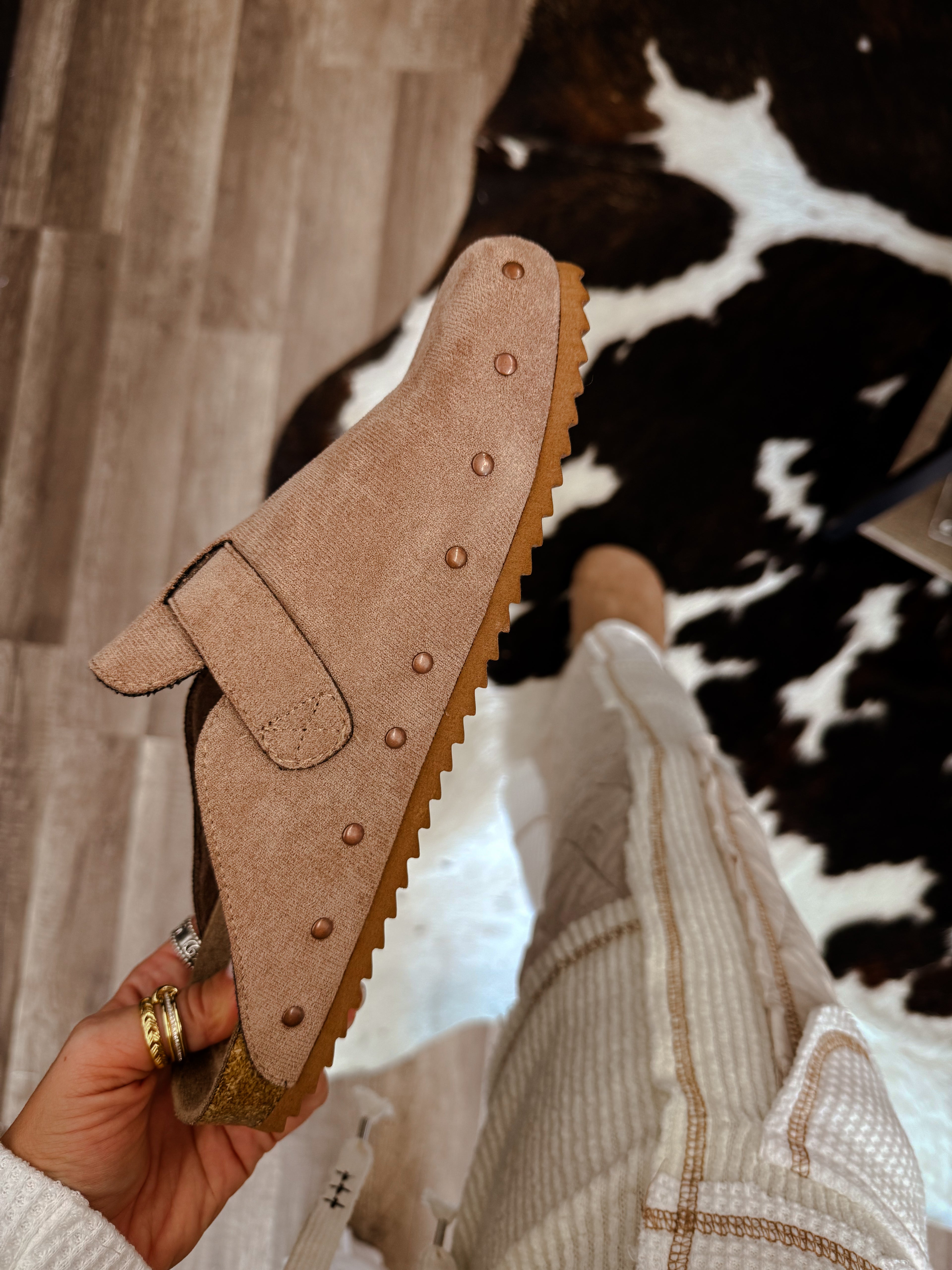 The Boston Clogs- Taupe