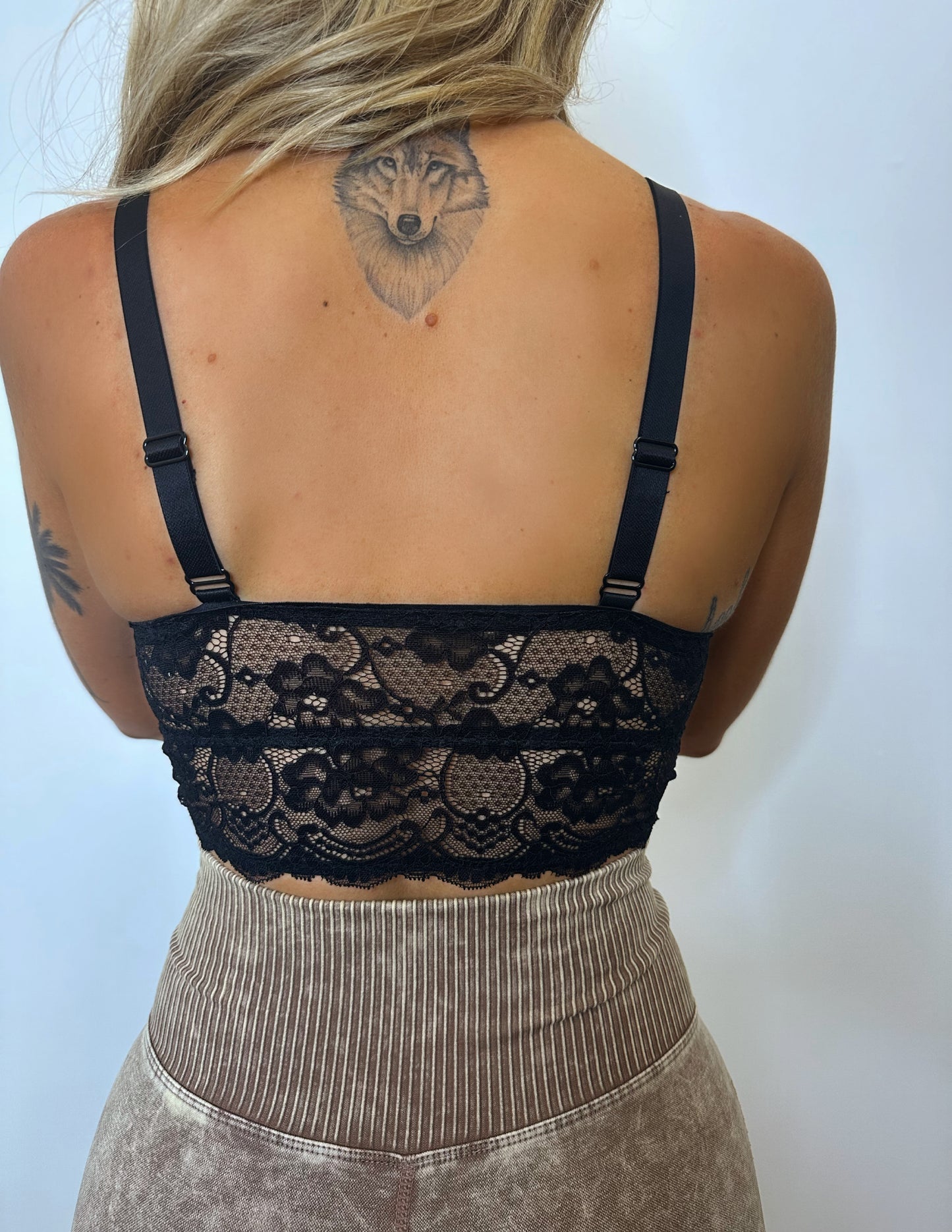 The Lacie Bralette- Black