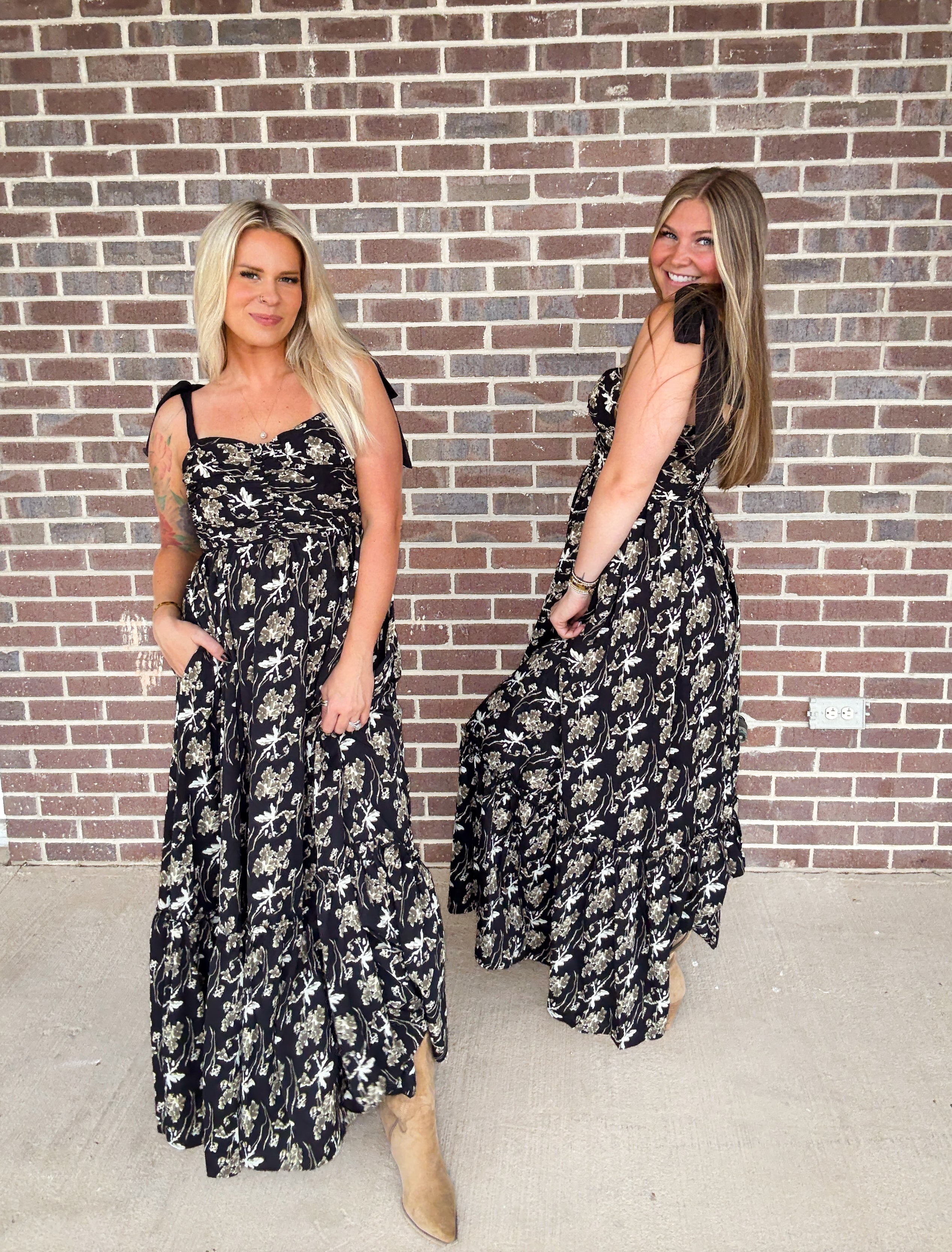 Golden Hour Floral Dress