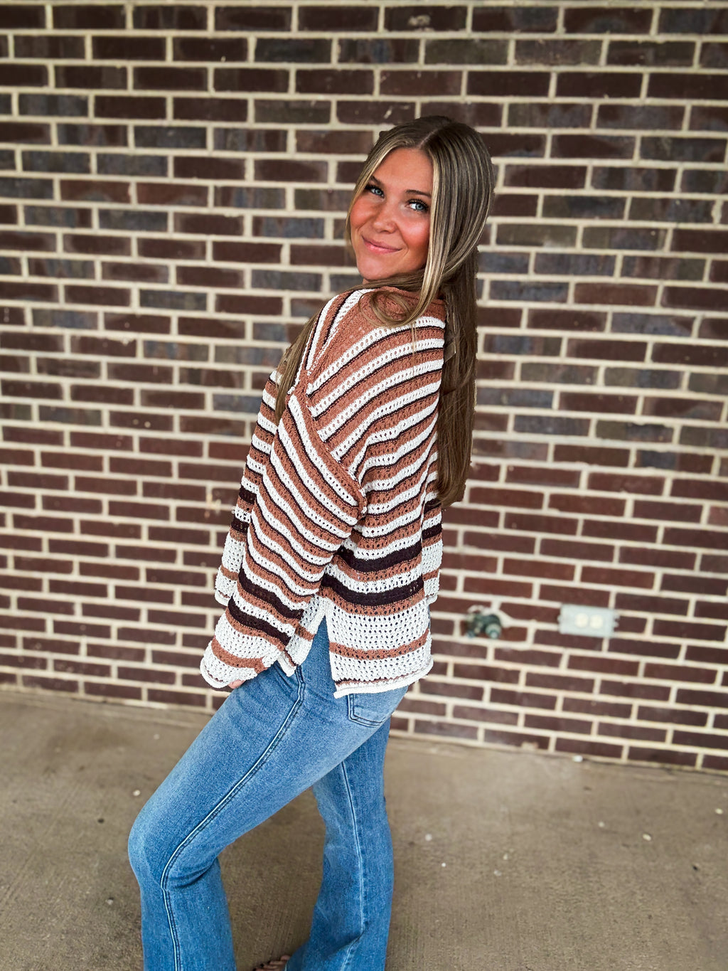 The Kelsey Sweater- Mocha