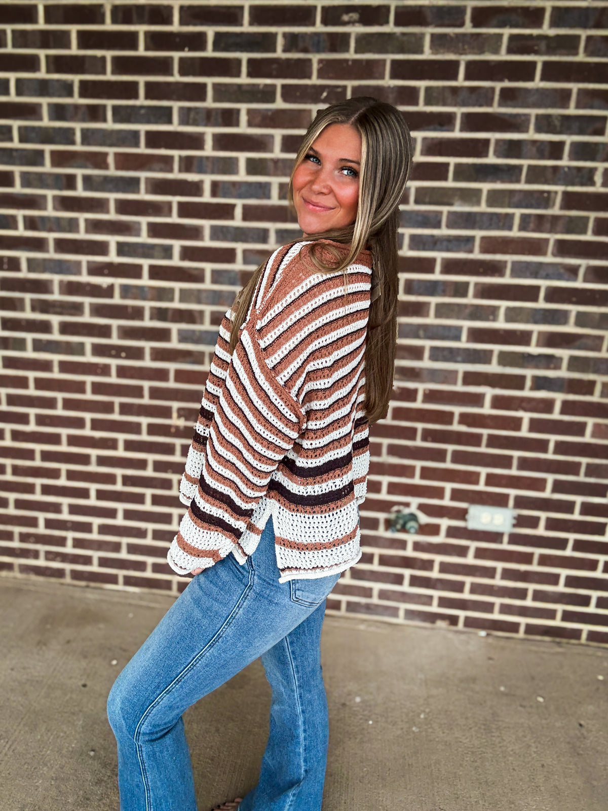 The Kelsey Sweater- Mocha