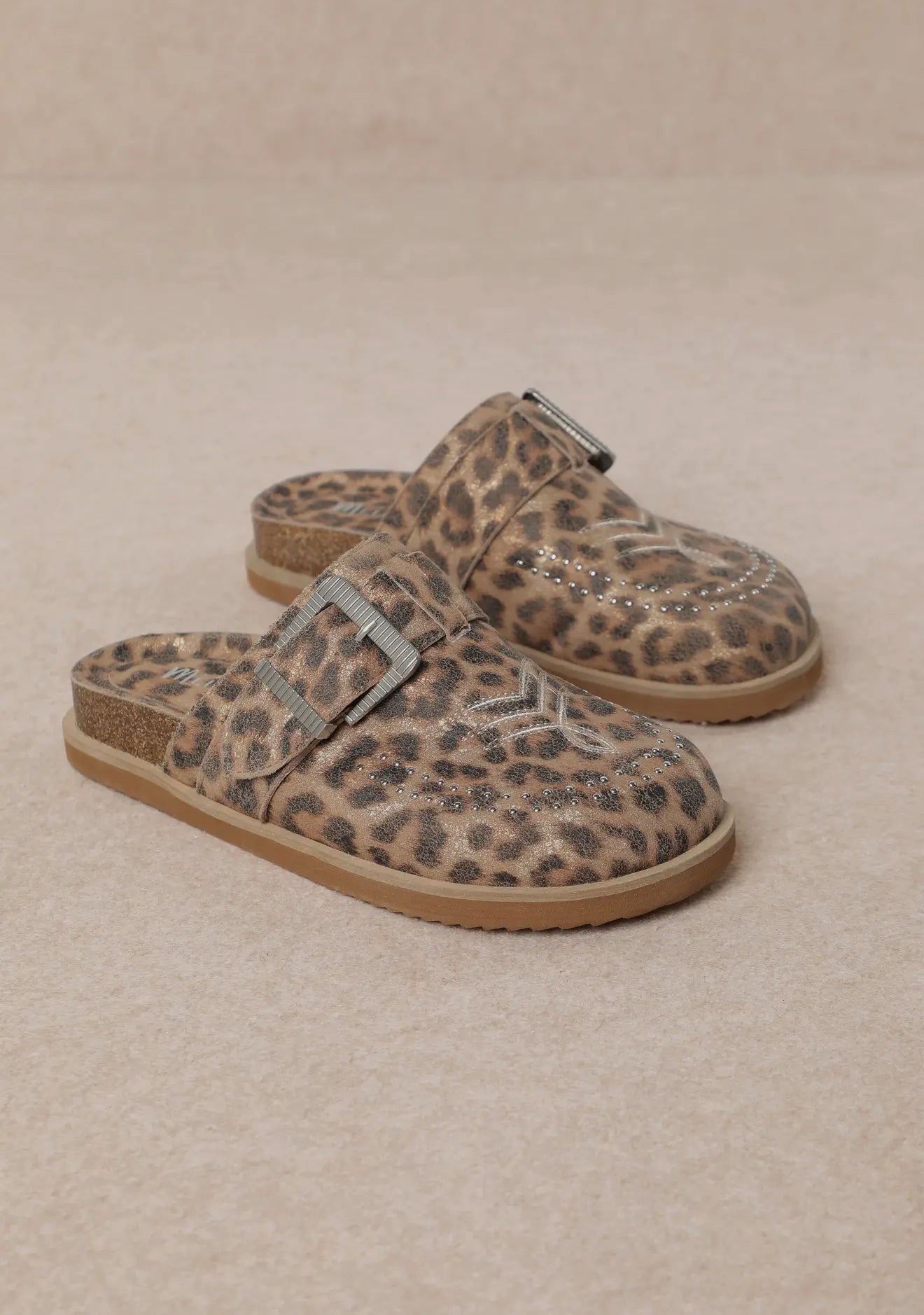 The Josephine Clogs- Leopard