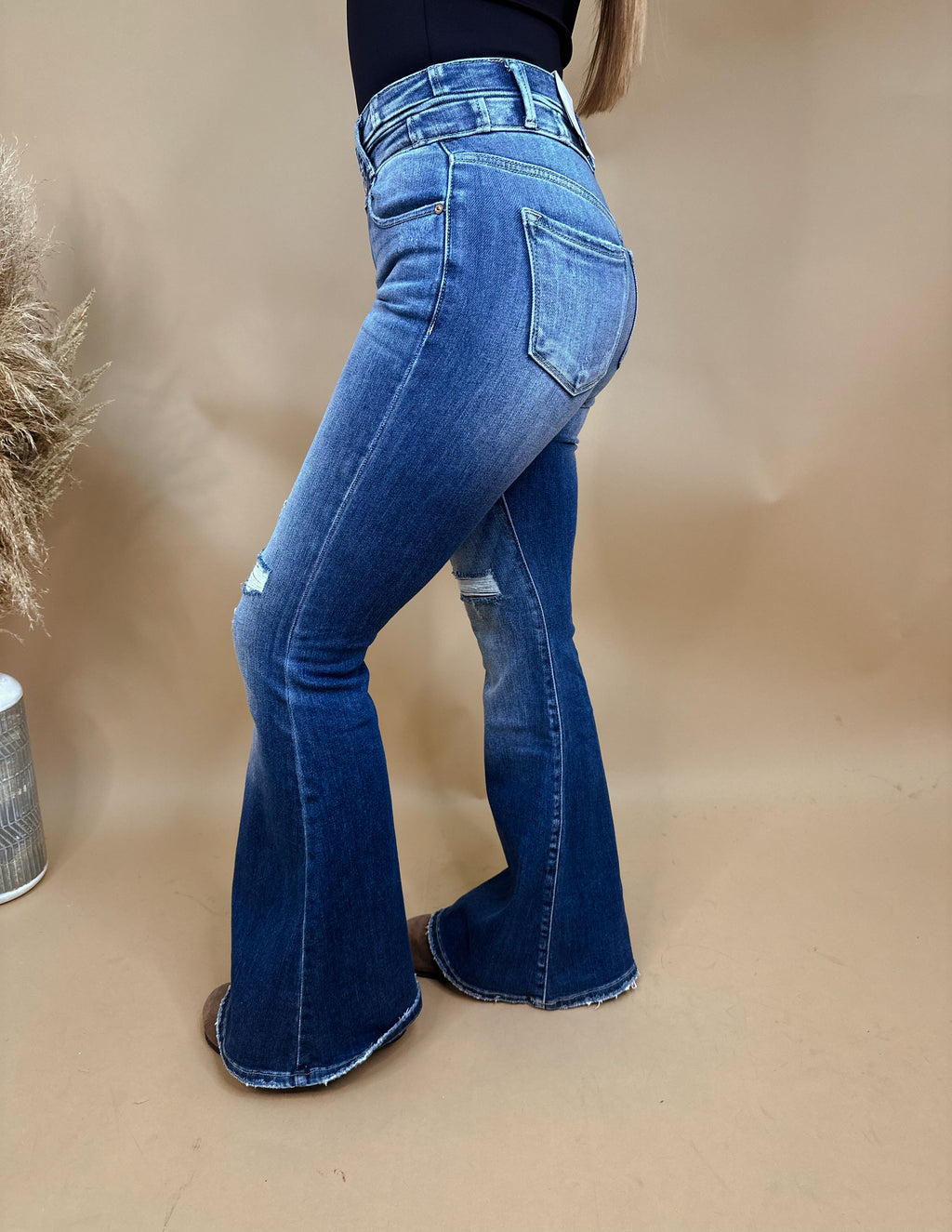 Walker Double Button Flares