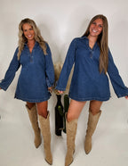 The Remi Denim Dress