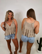 The Sister Tank- Taupe
